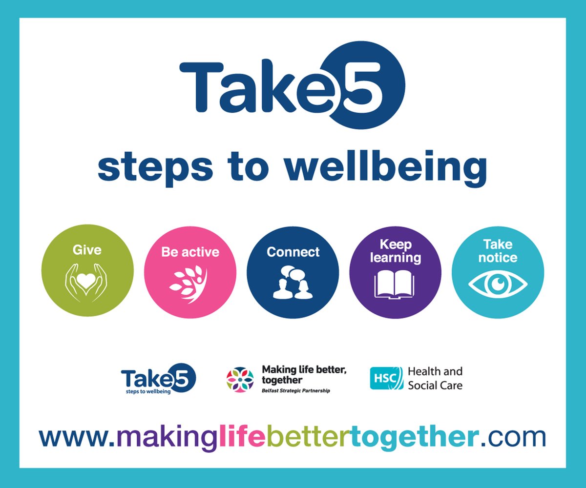 The five factors to wellbeing - NHS